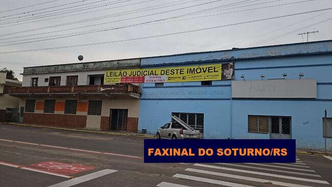 LEILÃO JUDICIAL DE UM PRÉDIO EM ALVENARIA C/ 1.200m² - MASSA FALIDA COOPERATIVA AGRICOLA MISTA SANTO ISIDORO LTDA EM LIQUIDACAO JUDICIAL