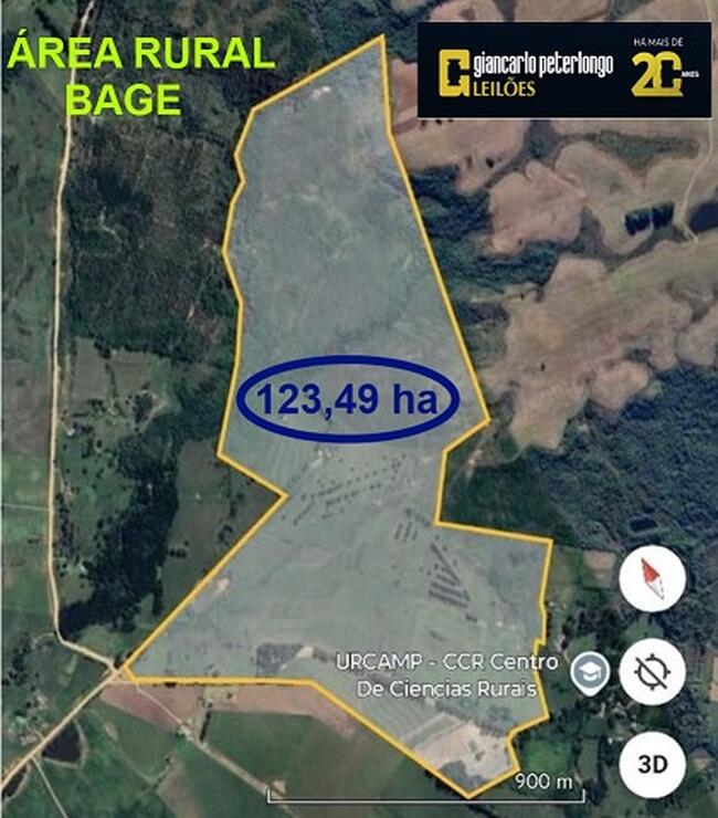 VENDA DIRETA JUDICIAL  DE 123,49 HA - BAGÉ/RS