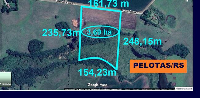 VENDA DIRETA JUDICIAL DE 3,69 HA - PELOTAS/RS