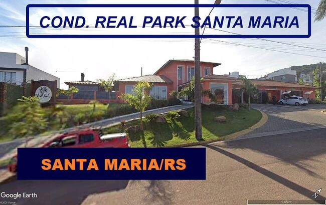 LEILÃO JUDICIAL DE TERRENOS NO RESIDENCIAL REAL PARK EM SANTA MARIA/RS