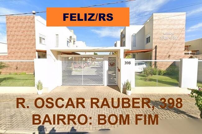 LEILÃO JUDICIAL DE FUTURA UNIDADE AUTÔNOMA - CASA 20 - EM FELIZ/RS