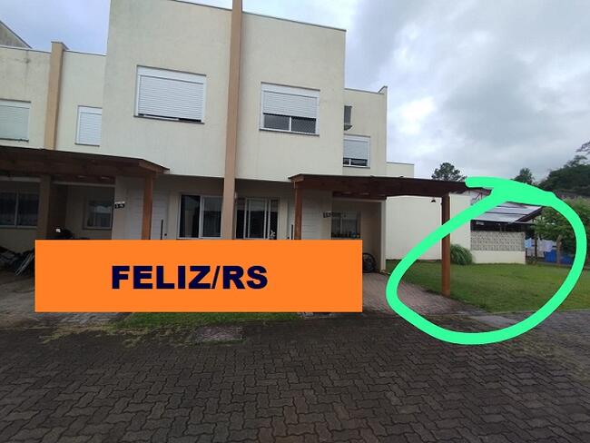 LEILÃO JUDICIAL DE  FUTURA UNIDADE AUTÔNOMA - CASA 20 - EM FELIZ/RS