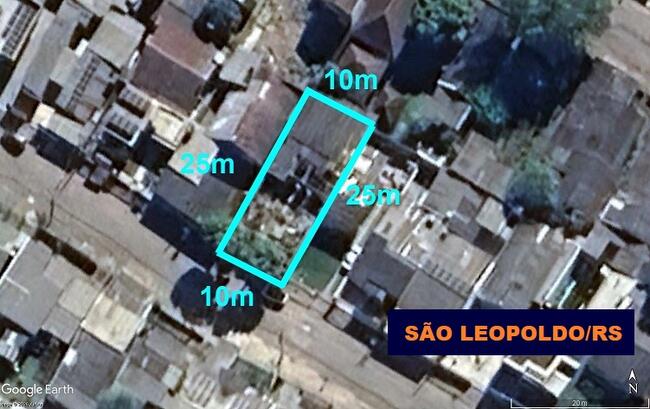 LEILÃO JUDICIAL DE UM TERRENO URBANO EM SÃO LEOPOLDO/RS