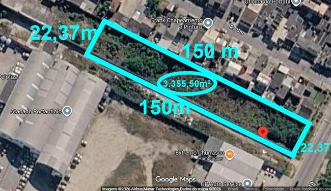 VENDA DIRETA DE IMÓVEL C/  3.355,50 M² - EM PELOTAS/RS