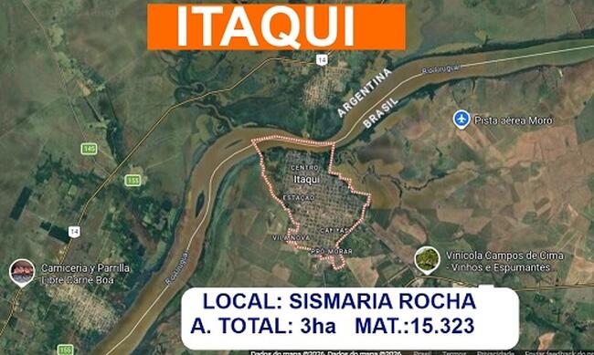 VENDA DIRETA DE TERRAS E CAMPOS - ITAQUI/RS