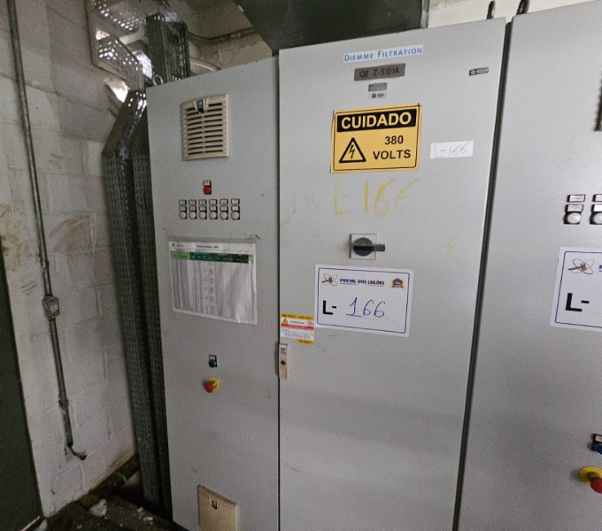 01 ARMÁRIO PAINEL ELÉTRICO INVERSOR DE 3 SIEMENS, MODELO: SINAMICS POWER MODULE 240, MOTOR: 3KW, TENSÃO ENTRADA: 380-480V