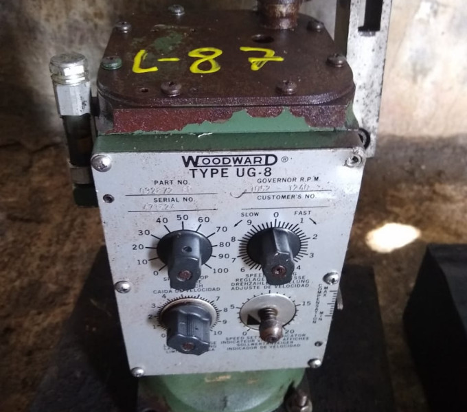 03 Regulador de velocidade Woodward UG-8
