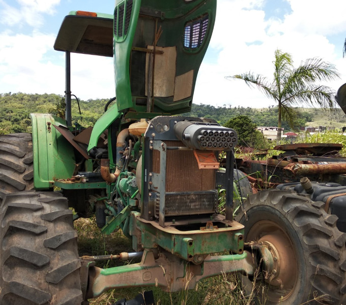 01 TRATOR SLC-JHON DEERE, 107CV ANO 2011, TM. 7020, FROTA: 30919