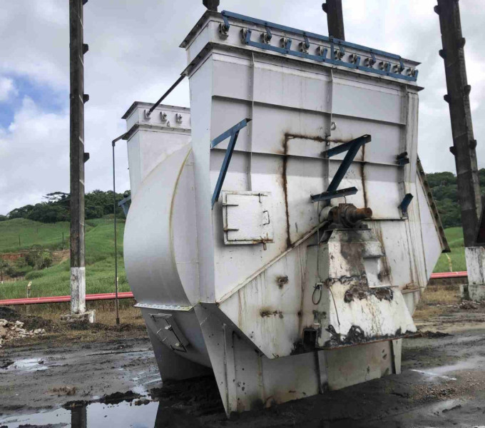 01 EXAUSTOR PARA CALDEIRA DE 70-80 TONELADAS + 30 CORREIAS 2360 + 06 POLIAS DE 23" (03 UNIDADE 600mm E 3 UNIDADE DE 500mm)