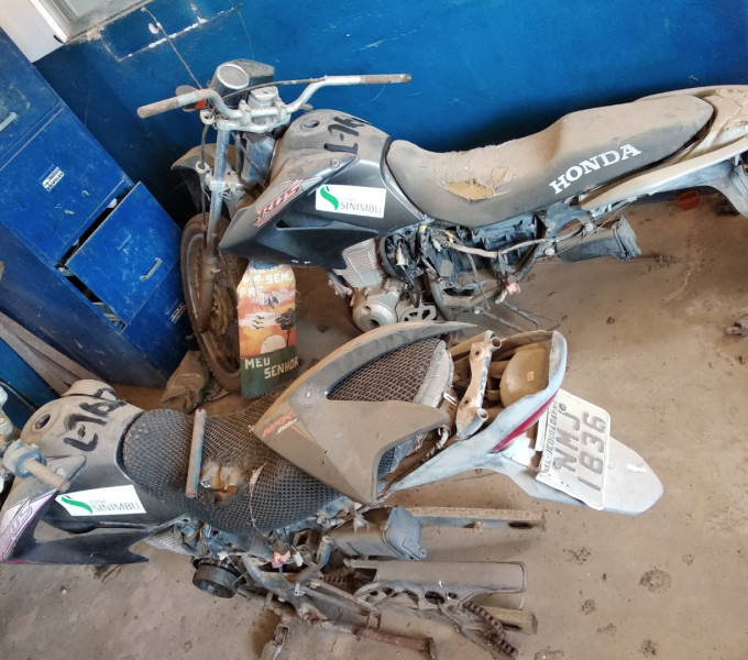 01 MOTOCICLETA HONDA NXR-150 NMJ-1836, ANO 2011 FROTA: 10163