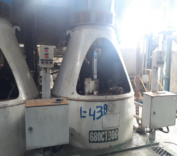 Separadora Centrifuga Descontinua P/ Açúcar Fives Lille C-221; TAG: 680CTD06