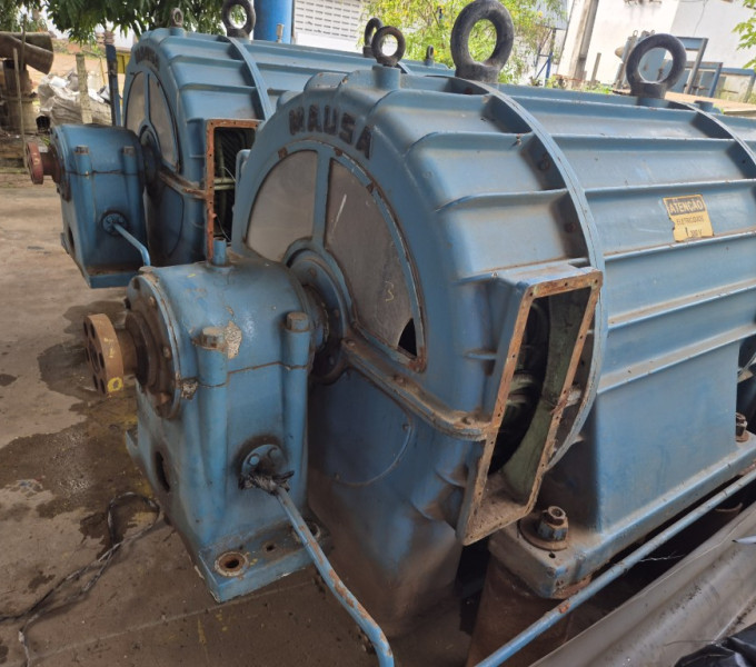 Gerador alternador Mausa trifásico 1500kva