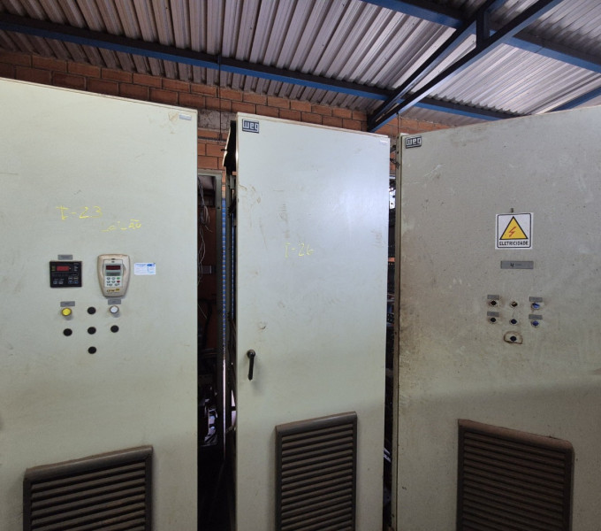 INVERSOR DE FREQUENCIA WEG + PAINEL ELETRICO C/ INVERSOR WEG + I9C1