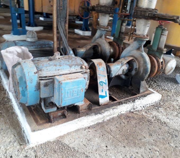 Motor-Bomba KSB WEG 125Cv
