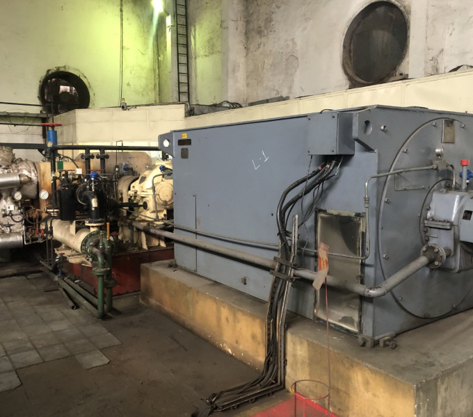 TURBOGERADOR BBC 5000KVA (o gerador está operacional e será entregue após o termino da moagem atual)