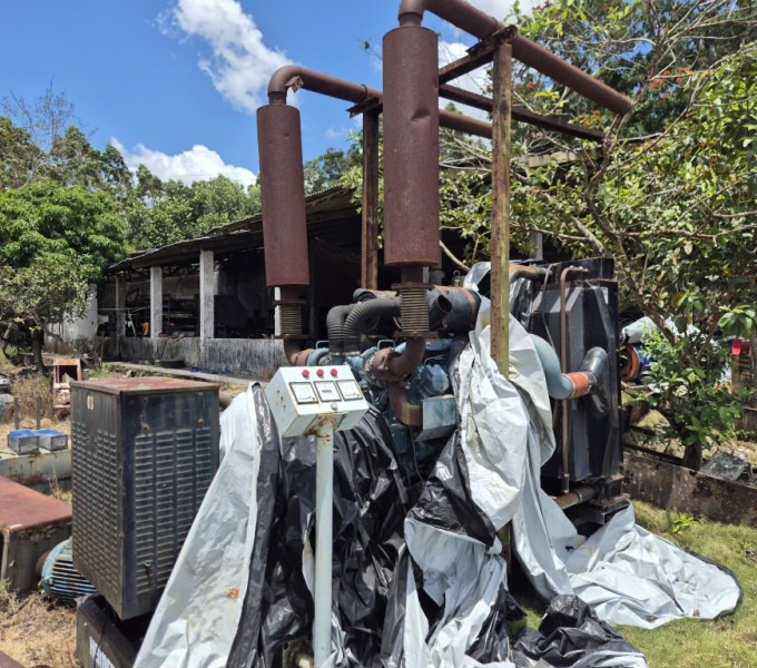 Gerador à diesel heimer, 4 clilindros Doosan, 400 kva
