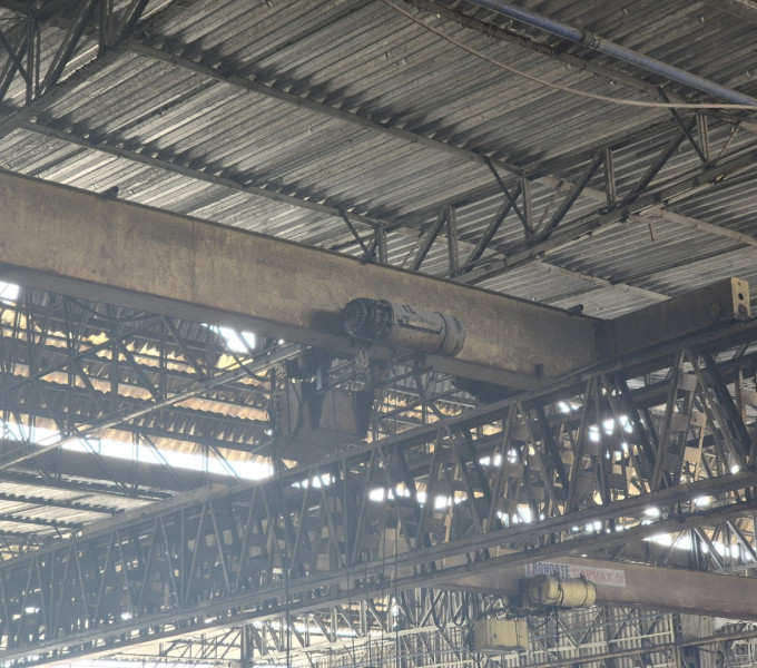 Ponte rolante demag, capacidade 5 ton