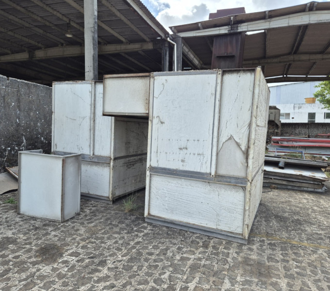 Cabine de Pintura 15m x 5m DMC (Desmontada)