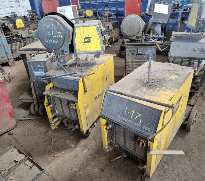 2 Máquinas de solda esab ARISTO POWER 460