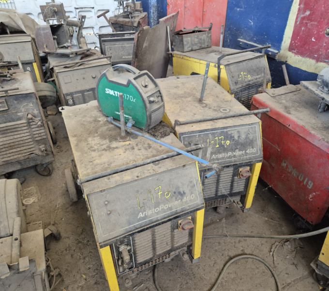 3 Máquinas de solda esab ARISTO POWER