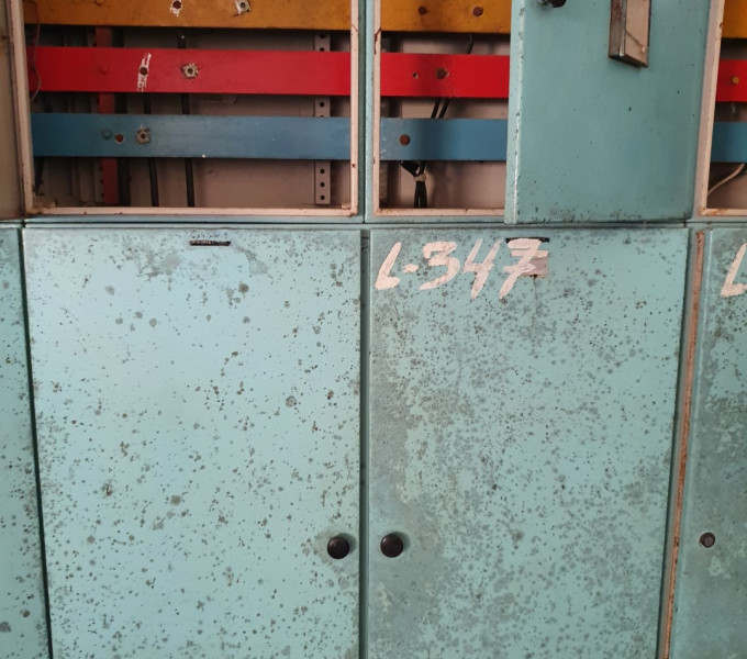 Painel elétrico capacitor