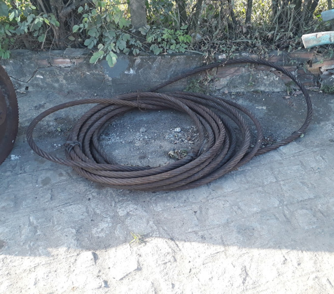 Diversos cabos de aço 2”