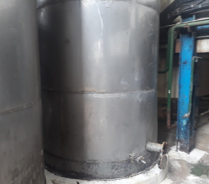 Tanque de Aço INOX 5M³ C/ Motor E Redutor; TAG: 650TQ05