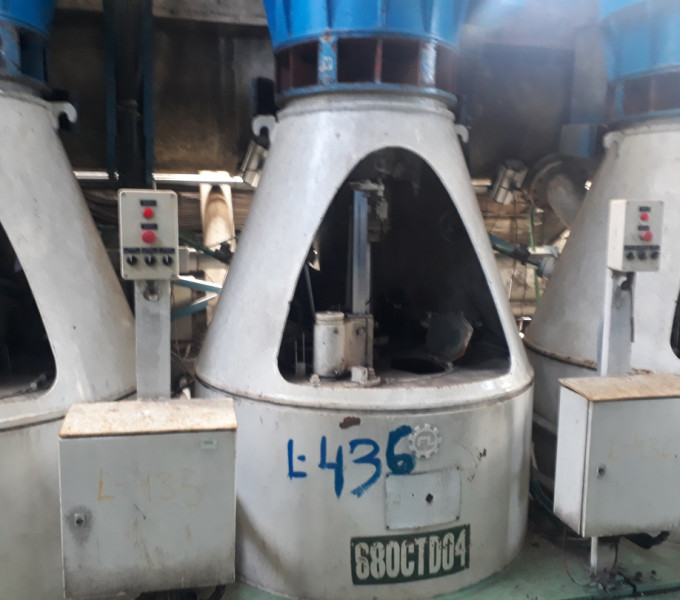 Separadora Centrifuga Descontinua P/ Açúcar Fives Lille C-221; TAG: 680CTD04
