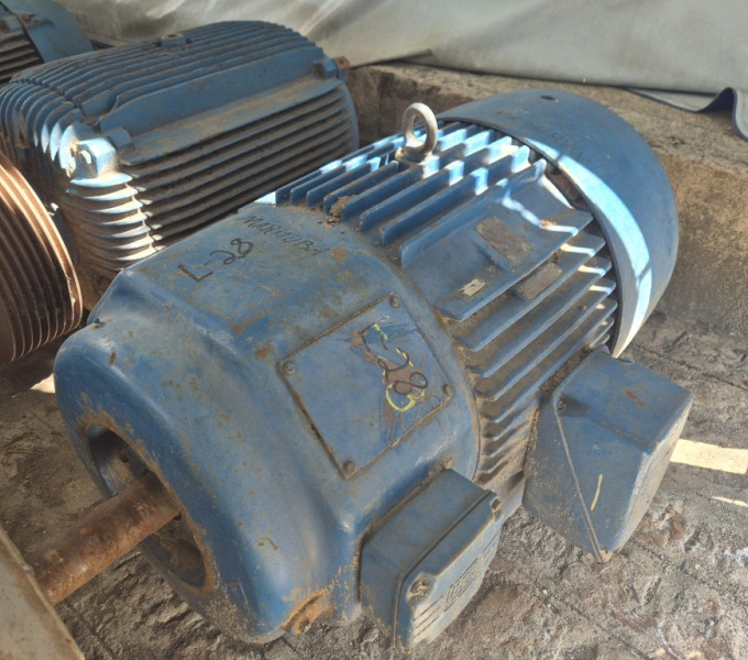 Motor elétrico 78cv Weg, 6 polos (motor bobinado) + Ativo Item 3, 10