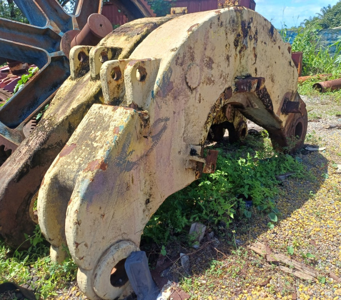 1 Par de cabeçotes p/ castelo de moenda em AC 54"