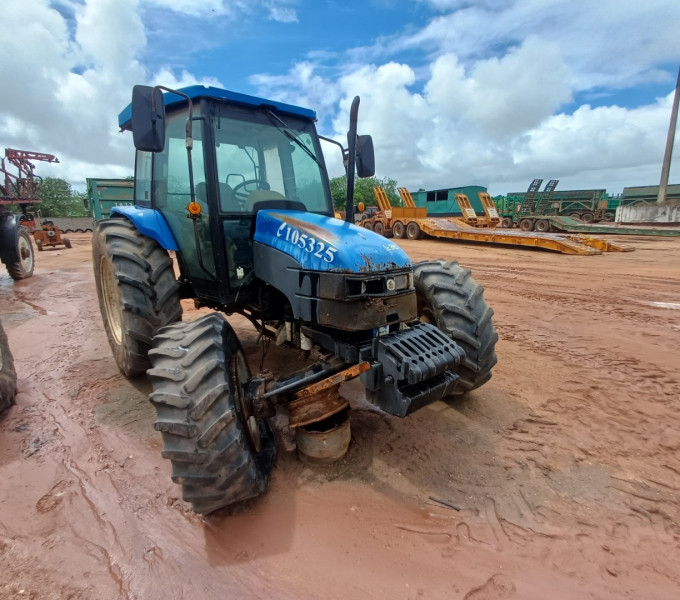 Trator de Pneu New Holland NH TL 95 E, Ano: 2012 Frota: 105325 + Ativo I3C4