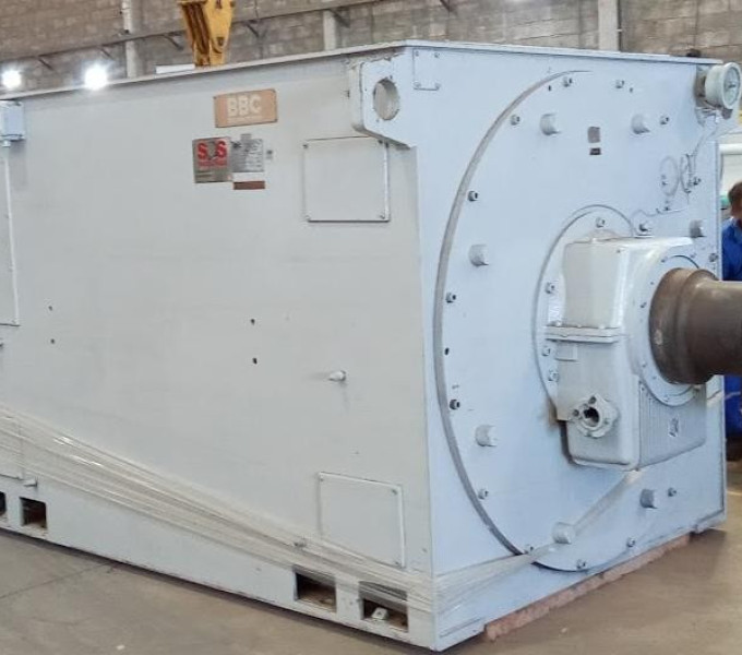 Gerador Síncrono Trifásico BBC WGWe 900 8125KVA + Ativo I8