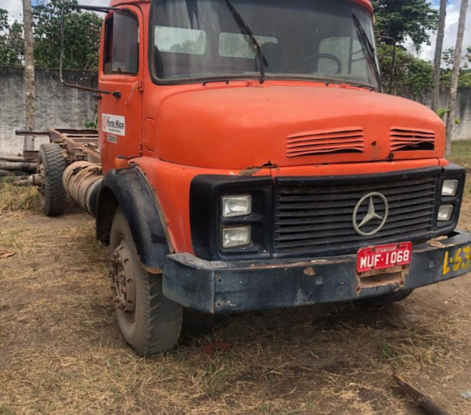 Caminhão Mercedes Benz MBB L-1113, MUF-1068, 1973