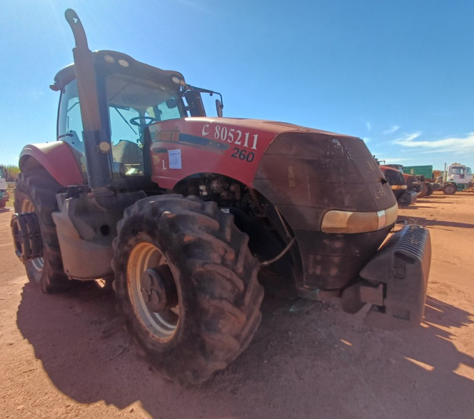 TRATOR DE PNEUS CASE 260, ANO: 2018, FROTA: 805211 + Ativo I11