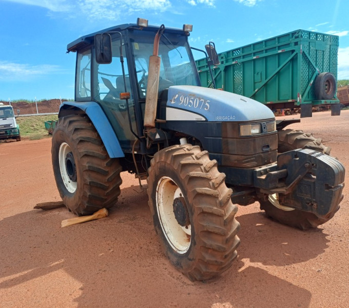 TRATOR DE  PNEUS NEW HOLLAND TS6020, ANO: 2013, FROTA: 905075 + Ativo I4C2