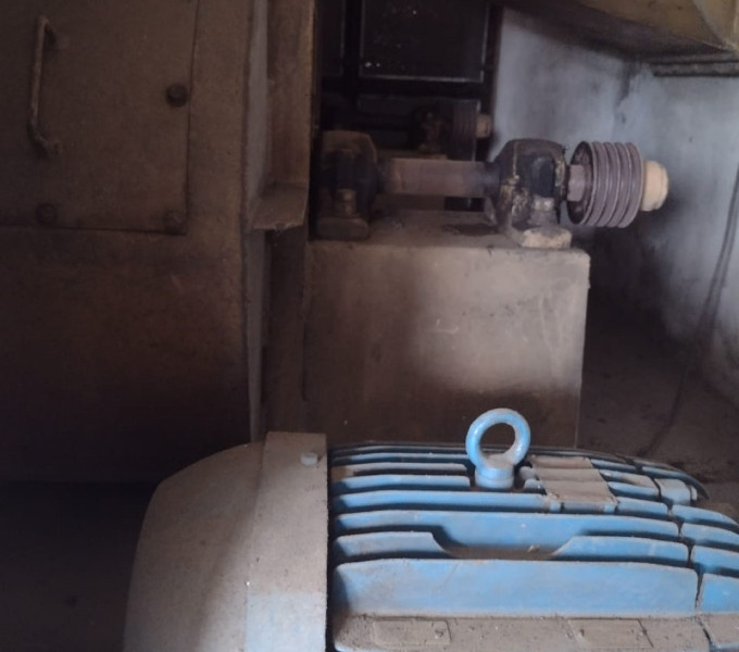 Exaustor dos geradores c/ motor Weg 20cv