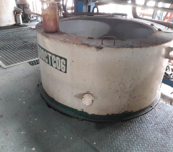 Separadora Centrifuga Continua Mel Mausa KONT-10 C/ motor WEG 100Cv Cap. 8TON/H; TAG: 580CTC05