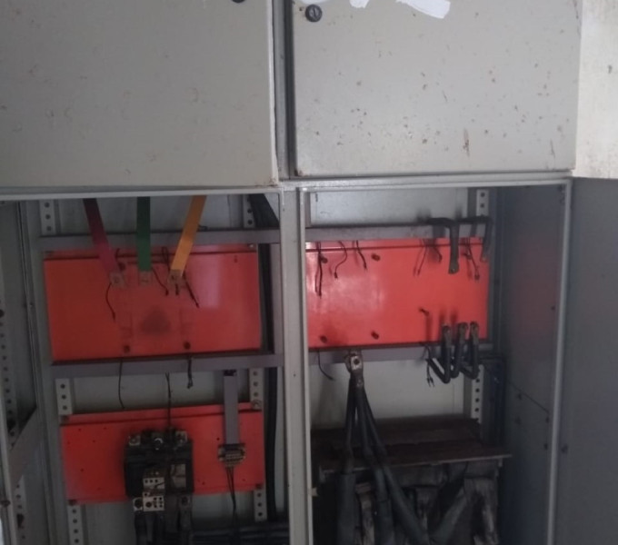 Painel elétrico reserva