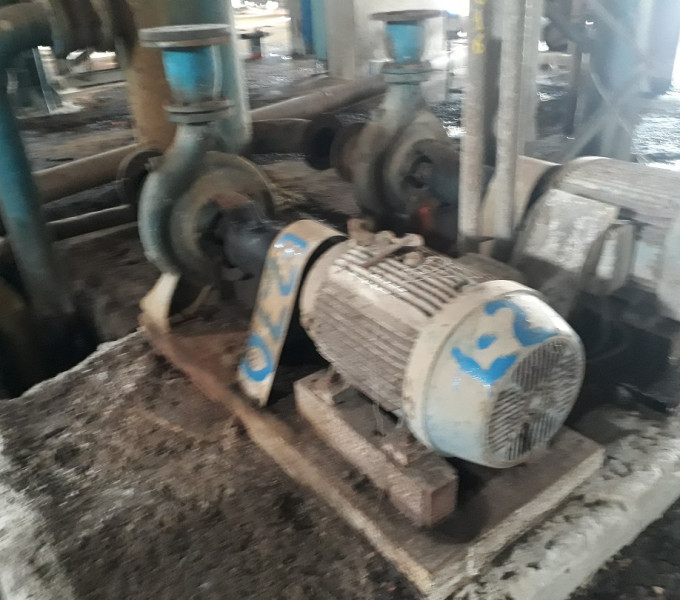 Conjunto Motor-Bomba Equipe/WEG Aprox. 60Cv; TAG: 540MB16