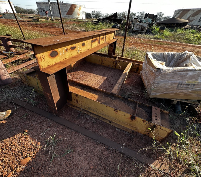 base em Ac de vigas, Diversas vigas I + Item 7, Div. Peças e componentes para Implementos agricolas