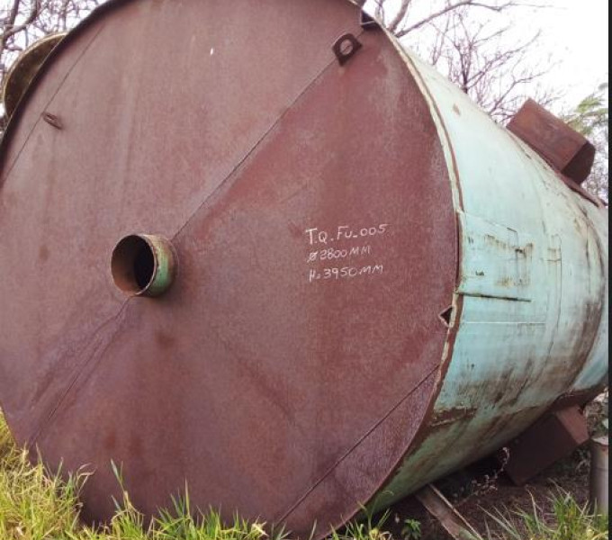 Tanque em AC 2,8m x 3,95m