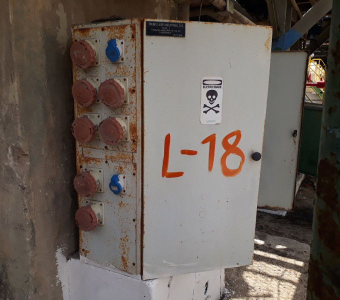 02 Painel elétrico P/ Maquinas de solda