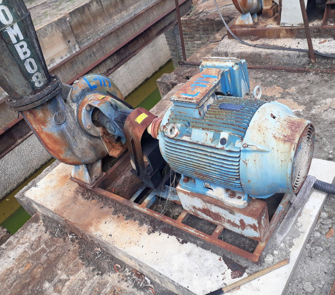 Conjuntos de Motor-Bomba EQUIPE WEG 1230L/H 100Cv; TAG: 590RES08