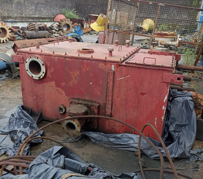 Tanque horizontal 2500L em A/C