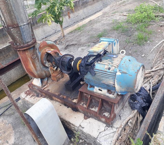 Conjuntos de Motor-Bomba EQUIPE WEG 1230L/H 100Cv; TAG: 590RES12