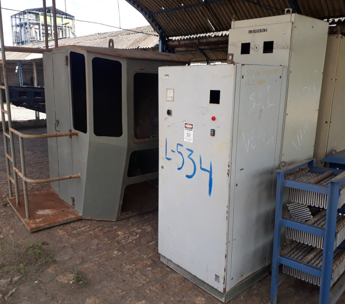Diversos Quadros elétricos e cabine P/ Ponte Rolante