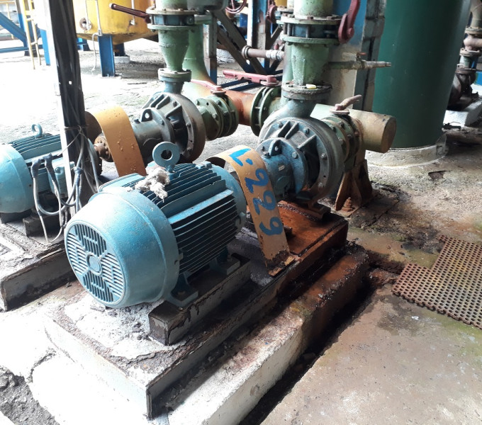 Conjunto de Motor-Bomba OMEL/WEG 40Cv 85M³/H; TAG; 540MB05