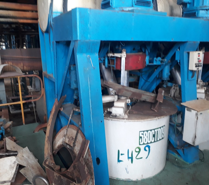 Centrifuga descontinua P/ Açúcar BMA Mausa P-650; TAG: 580CTD01