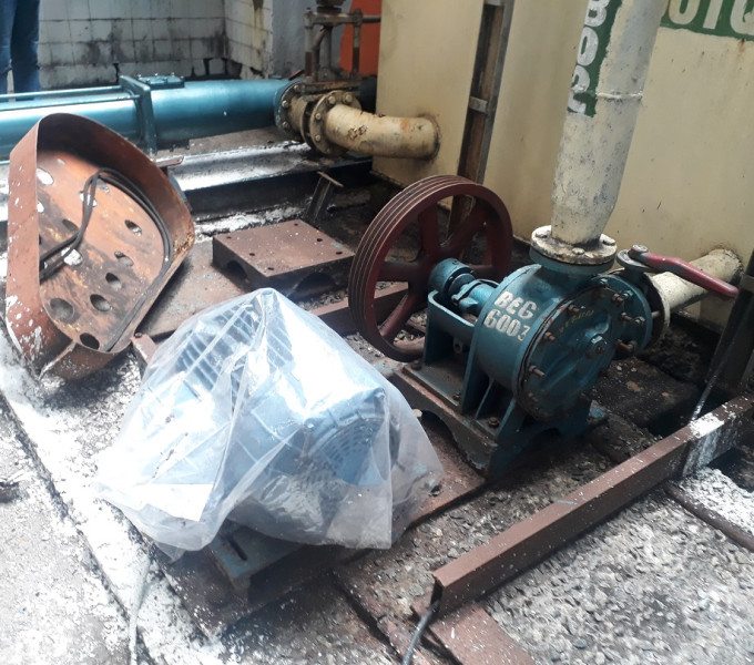 Motor-Bomba WEG; TAG: 680MB02
