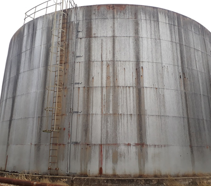 Tanque P/ Armazenamento de Álcool Em A/C Capacidade- 12.000.000L; TAG – 850TQ10